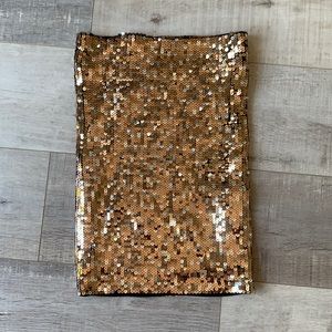 DYNAMITE Sequin Skirt